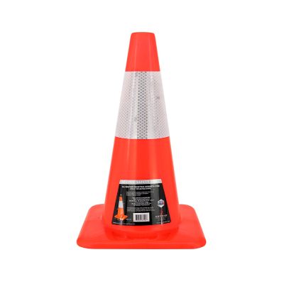 Image showing  18 in. Safety Cone with Reflective Stripe