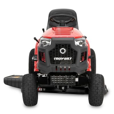 Image showing 5 th Troy-Bilt Bronco 42 in. 19 HP Gas Riding Lawn Mower, Briggs & Stratton Engine, AutoDrive Transmission