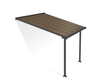 Canopia by Palram Olympia 10 ft. x 10 ft. Patio Cover - Gray/Bronze