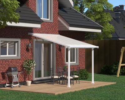 Image showing 8 th Canopia by Palram Olympia 10 x 10ft. Patio Cover, White/White