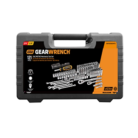 GearWrench 121 pc. Mechanics Hand Tool Set