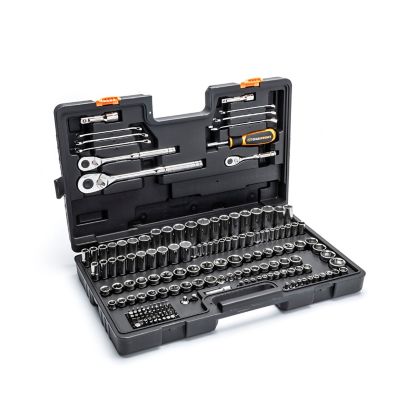 Image showing  SAE/Metric Mechanics Hand Tool Set, 185 pc.