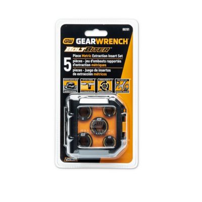 Image showing 8 th GEARWRENCH 5 pc. Bolt Biter mm Wrench in.sert Set