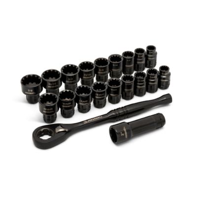 JobSmart Pass-Thru Socket/Wrench Set