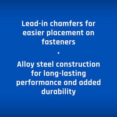 Image showing  1/4 in. Drive SAE Shallow Socket Set, 10 pc.