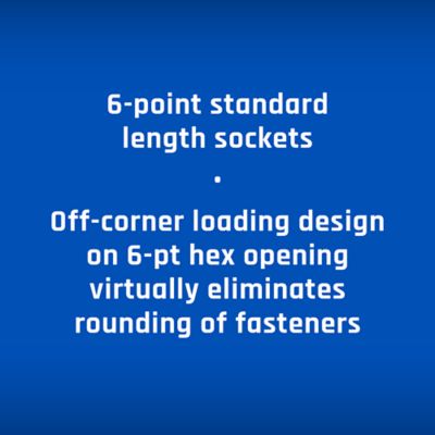 Image showing  1/4 in. Drive Metric Shallow Socket Set, 12 pc.