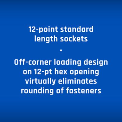 Image showing  3/8 in. Drive Metric Shallow Socket Set, 10 pc.