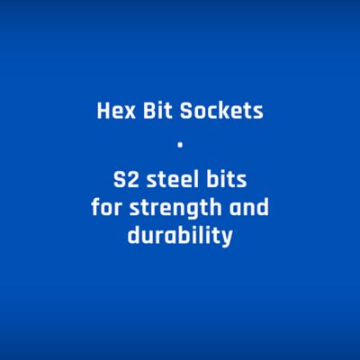 Image showing  3/8 in. Drive Metric Hex Bit Socket Set, 7 pc., JS202416