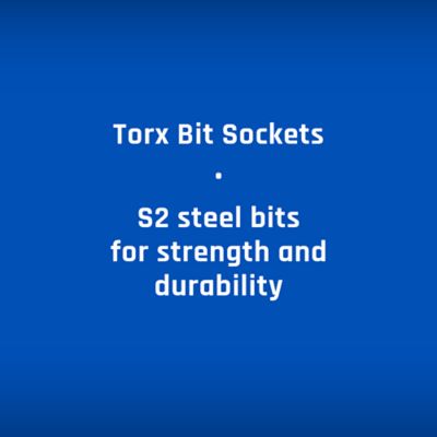 Image showing  3/8 in. Drive Torx Bit Socket Set, 5 pc.