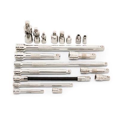 JobSmart 19 pc. Chrome Accessory Set