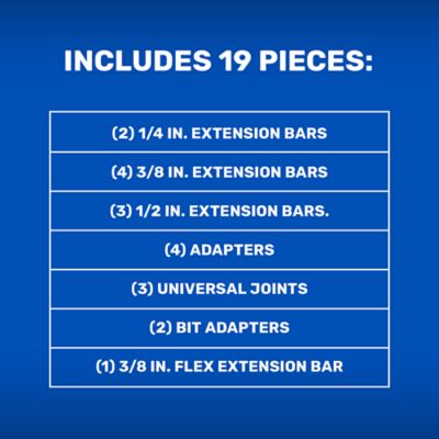 Image showing  19 pc. Chrome Accessory Set