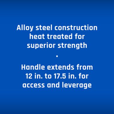 Image showing  1/2 in. Drive Extendable Ratchet