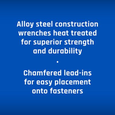 Image showing  Assorted Combination Wrench Set, SAE, 10 pc.