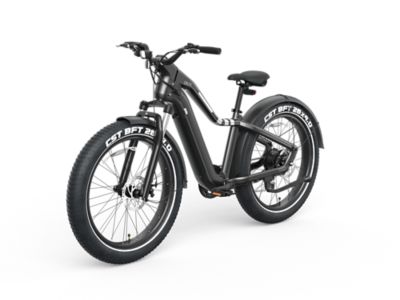Okai Ranger Electric Bike with 45 Miles Max Operating Range and 28 mph Max Speed, Midnight Black