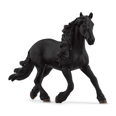 Schleich Friesian Stallion Toy Figurine