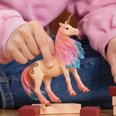 Image showing  Marshmallow Unicorn Mare Toy Figurine