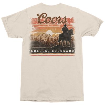 Image showing  Men's Coors Desert Skyline T-Shirt