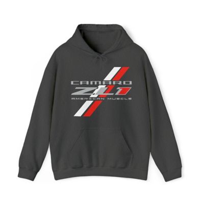 Camaro Men's Heavy Blend Hooded Long Sleeve Sweatshirt, ZL1 6th Gen