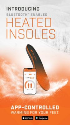 Image showing  Bluetooth Rechargeable Heated Insoles - XLarge