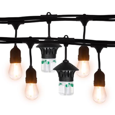 TIKI Brand Bitefighter Outdoor LED Weatherproof Proven Mosquito Repellent String Lights