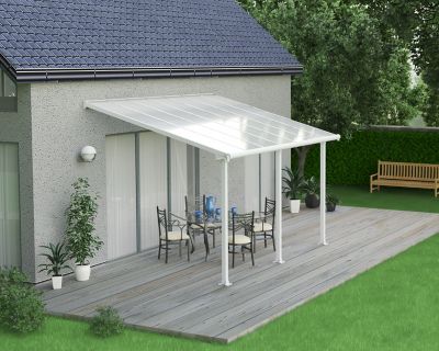 Image showing  Olympia 10 x 14ft. Patio Cover, White/White