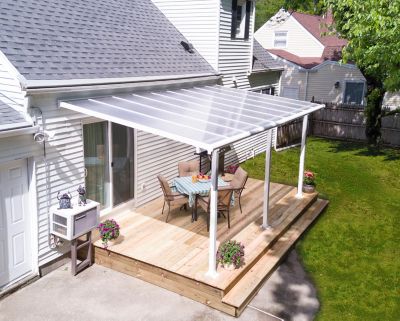 Image showing  Olympia 10 x 18ft. Patio Cover, WhiteWhite