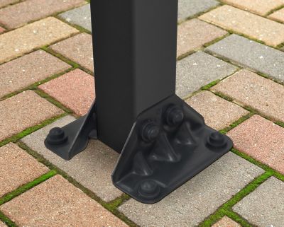 Image showing 6 th Canopia by Palram Olympia 10 x 28ft. Patio Cover, Gray/Bronze