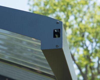 Image showing 5 th Canopia by Palram Arizona Wave Double Carport Wing-Style