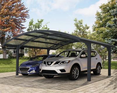 Image showing  Arizona Wave Double Carport Arch-Style