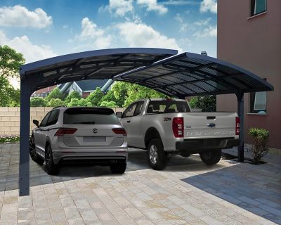 Image showing  Arizona Wave Double Carport Arch-Style