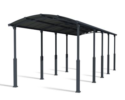 Canopia by Palram Arcadia Alpine 12 ft. x 35 ft. Carport, Gray