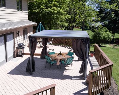 Image showing  Milano 3000 10 ft. x 10 ft. Gazebo