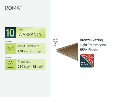Image showing  Roma 12 ft. x 14 ft. Gazebo