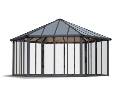 Canopia by Palram Garda 17 ft. x 20 ft. Enclosed Gazebo