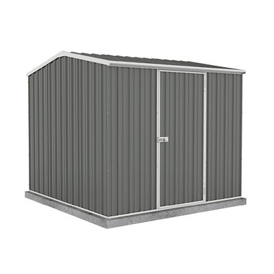 ABSCO Premier 7 ft. x 7 ft. Metal Storage Shed - Woodland Gray I purchased this size shed to use for gardening activities and storage