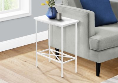 Image showing  Side Accent Table with Metal Base