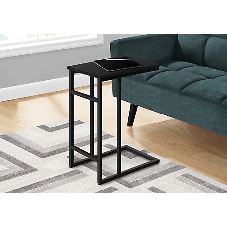 Monarch Specialties Rectangular C-Shaped Accent Table