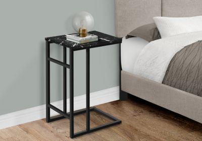 Image showing  Rectangular C-Shaped Accent Table