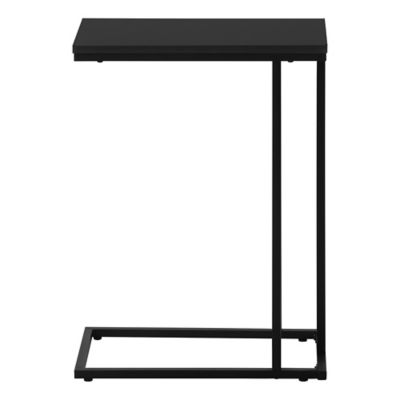 Image showing  C-Shaped Accent Table with Rectangular Base