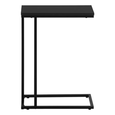 Image showing  C-Shaped Accent Table with Rectangular Base