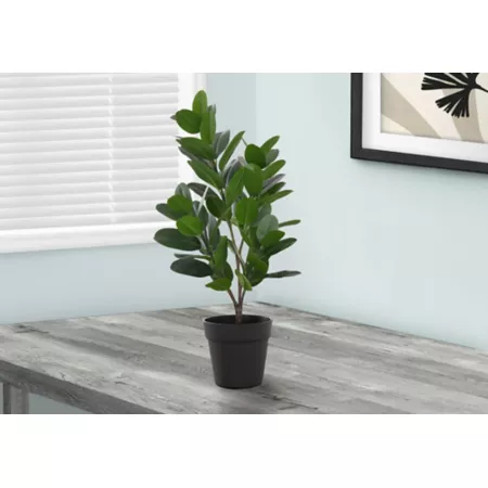 Monarch Specialties 28" Artificial Garcinia Plant in 5" Black Pot Artificial Plants & Flowers