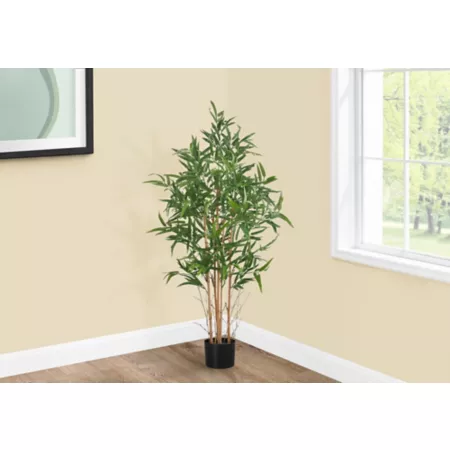 Monarch Specialties 50" Artificial Bamboo Plant Artificial Plants & Flowers