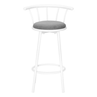 Image showing  Bar Stool Swivel with Metal Base, Set of 2