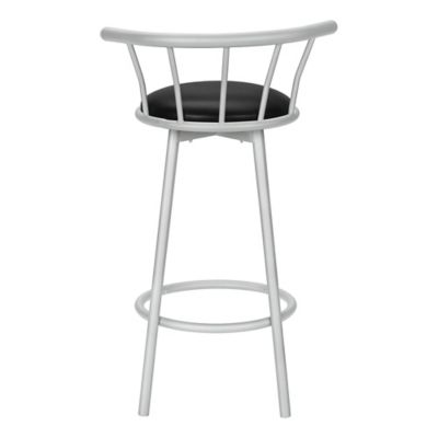 Image showing  Bar Stool Swivel with Metal Base, Set of 2