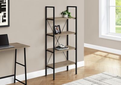 Monarch Specialties 4 Tier Bookshelf