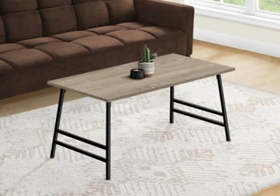 Image showing  Coffee Table with Unique Metal Base