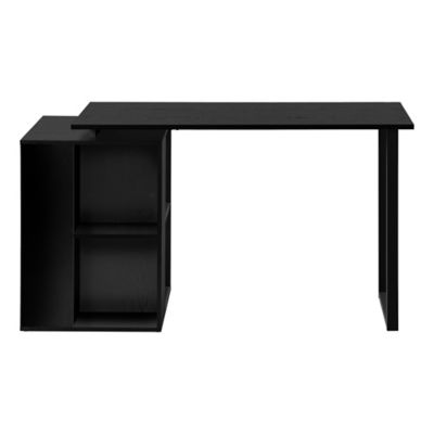 Image showing  47.75 in. Metal Base Computer Desk with 8 Shelves