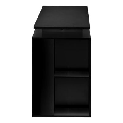 Image showing  47.75 in. Metal Base Computer Desk with 8 Shelves