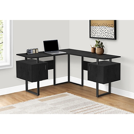 Monarch Specialties Corner Desk with Storage