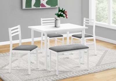 Monarch Specialties 5 pc. Dining Set with Bench